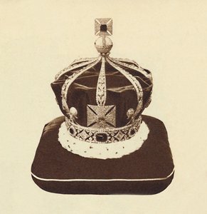 Indiens kejserlige krone, 1937 af Unbekannt