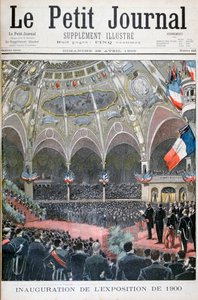 Indvielsen af Verdensudstillingen i 1900 af Unbekannt