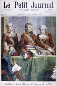 Indsættelsen af rigsrådet af den første konsul Napoleon, 1799 1902 af Unbekannt