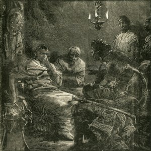 Interviewet mellem Bocchus og Sulla, 1890. af Unbekannt