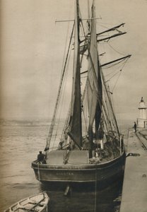 The Irish Minstrel, en tre-mastet skonnert, 1937 af Unbekannt