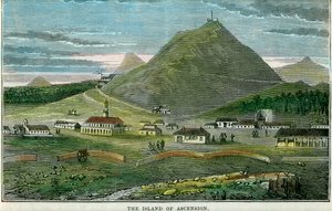 The Island of Ascension, c1880 af Unbekannt