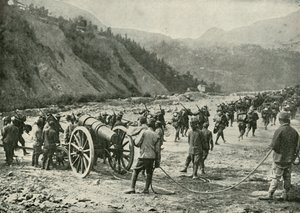 Den italienske hær i marts 1919. af Unbekannt