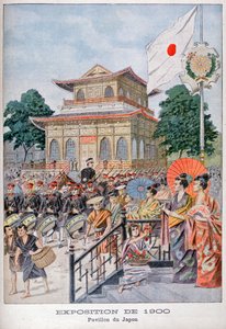 Den japanske pavillon på verdensudstillingen i 1900, Paris, 1900 af Unbekannt