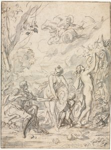 Paris-dommen, ca. 1740-1750. af Unbekannt