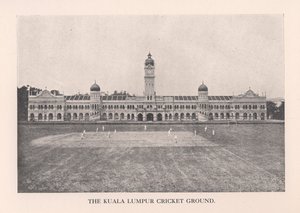 Kuala Lumpur Cricket Ground, Malaya, 1912. af Unbekannt