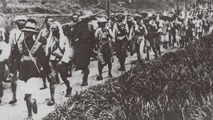 Kuomintang-tropperne erobrede Beijing i juni 1928 af Unbekannt
