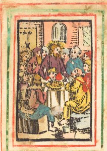 Den sidste nadver, ca. 14801500. af Unbekannt