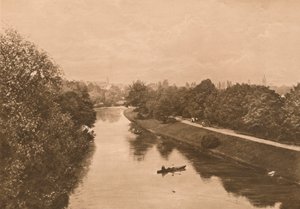The Leam at Leamington, 1902 af Unbekannt