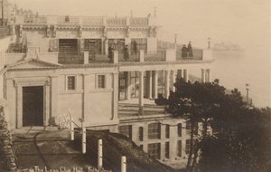 Leas Cliff Hall, Folkestone, slutningen af det 19.-begyndelsen af det 20. århundrede af Unbekannt