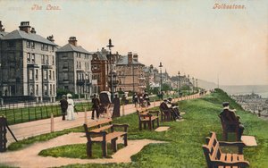 Leas. Folkestone, slutningen af det 19.-begyndelsen af det 20. århundrede af Unbekannt