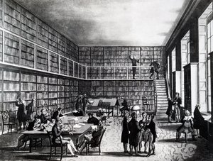 The Library of the Royal Institution, Albemarle Street af Unbekannt