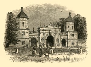 The Lodge, Burghley Park, 1898. af Unbekannt