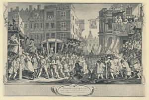 Overborgmestershowet. Fra Serien Industri og lediggang, 1747, 1920 af Unbekannt