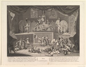 Lotteriet, [efter 1724]. af Unbekannt