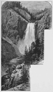 The Lower Falls, 1883 af Unbekannt