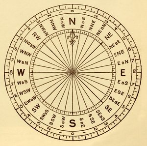 Mariners Compass, c1930. af Unbekannt