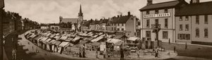 Markedspladsen, c1880. af Unbekannt