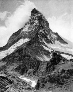 Matterhorn, Alperne, 20. århundrede af Unbekannt