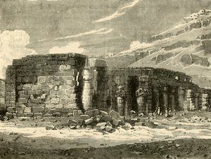 Memnonium i Theben, 1890. af Unbekannt