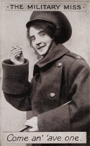The Military Miss - Come an ave one., c1914 af Unbekannt