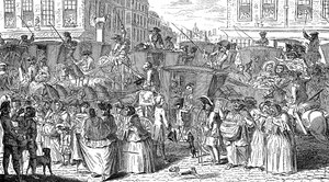 Den militære profet... april 1750 af Unbekannt