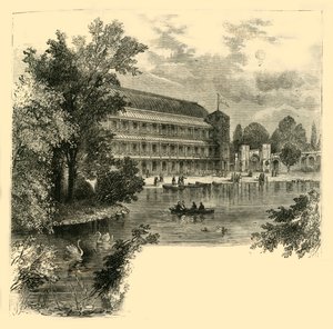 The Music Hall, Surrey Gardens, c1878. af Unbekannt