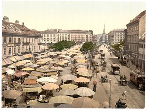 Naschmarkt, Wien af Unbekannt