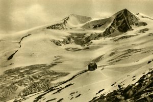 Neue Prager Hütte, Grossvenediger-bjerget, Tyrol, Østrig, c1935. af Unbekannt