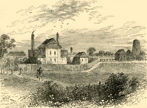 The New River Head, c1872. af Unbekannt