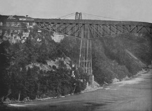 Niagara Cantilever Bridge, 1800-tallet af Unbekannt