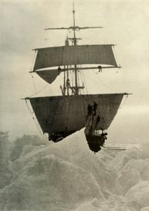 Nimrod holdt op i isen, 1908, 1909 af Unbekannt