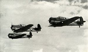 Den nordamerikanske Harvard, 1941. af Unbekannt