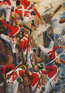 Northumberland Fusiliers. Stormning af voldene i San Vincente, 1939 af Unbekannt