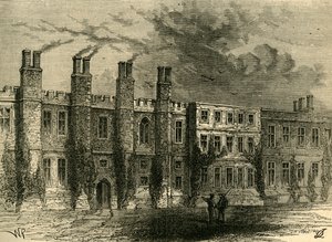 The Old Chelsea Manor House, c1876. af Unbekannt