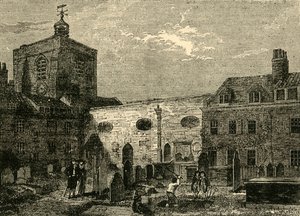 The Old Church of St. James, Clerkenwell, c1872. af Unbekannt