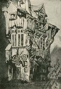 Det gamle hus i Blois, 1800-tallet, 1902 af Unbekannt