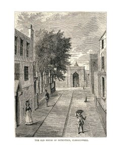 Det gamle arresthus, 1878 af Unbekannt