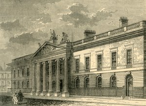 The Old India Office, Leadenhall Street i 1803, c1872. af Unbekannt