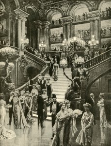 Operaen i Paris, 1910. af Unbekannt