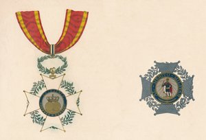 Sankt Ferdinands Orden af Spanien, c1800-tallet af Unbekannt