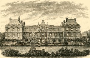 Palais De Luxembourg, Paris, 1890. af Unbekannt