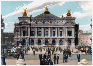 Palais Garnier, Paris, ca. 1900 af Unbekannt