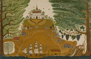 Plantagen, ca. 1825. af Unbekannt