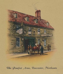 The Pomfret Arms, Towcester, Northants, 1939 af Unbekannt