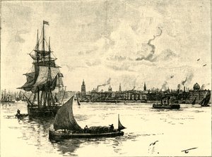 Liverpools havn, 1898. af Unbekannt