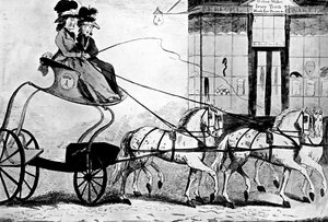 Portland Place, 1700-tallet af Unbekannt