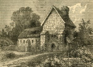 The Priory, Kilburn, 1750, c1876. af Unbekannt