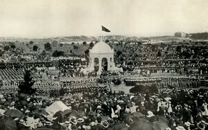 Proklamationen af Australiens Commonwealth i Sydney den 1. januar 1901, c1930. af Unbekannt