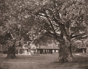 The Queens Tea-Room, Frogmore, Berkshire, 1894. af Unbekannt